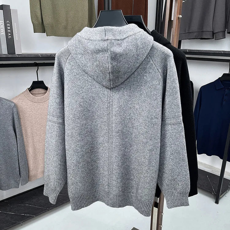 New yorker hooded sweater - Antonios