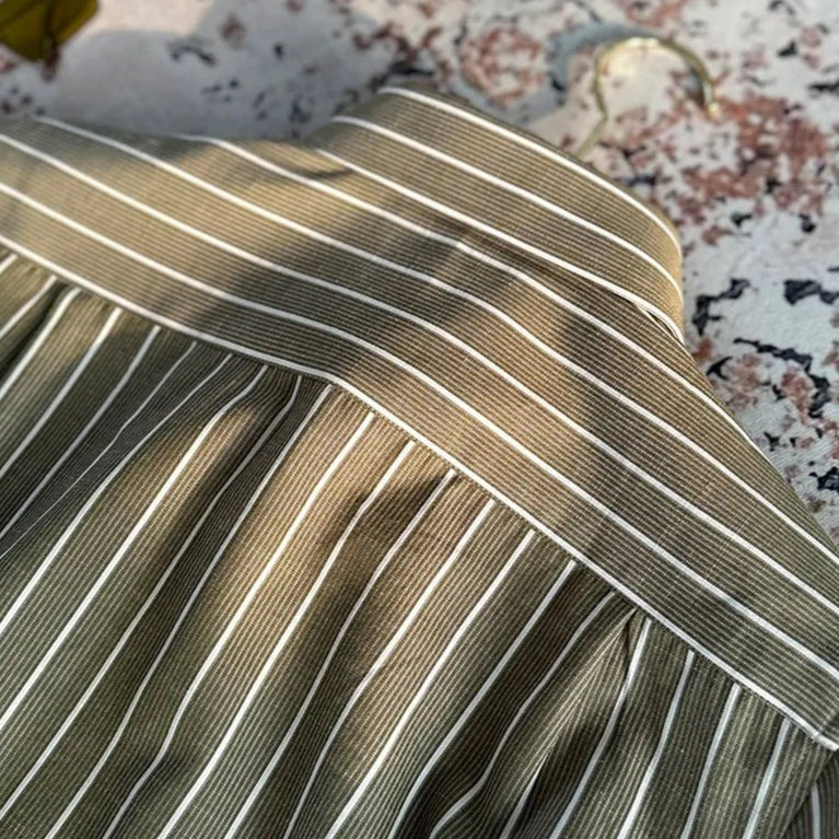 Non iron striped shirt gentleman’s trendy choice - Antonios