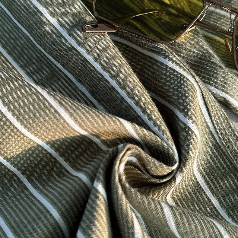 Non iron striped shirt gentleman’s trendy choice - Antonios