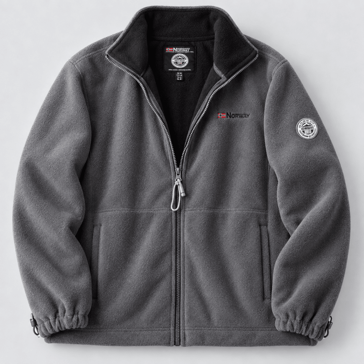 Norway puffer jacket - AntoniosClothing - gray