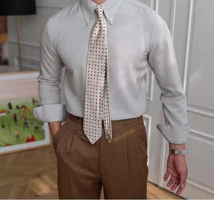 Office casual long - sleeve shirt - Antonios