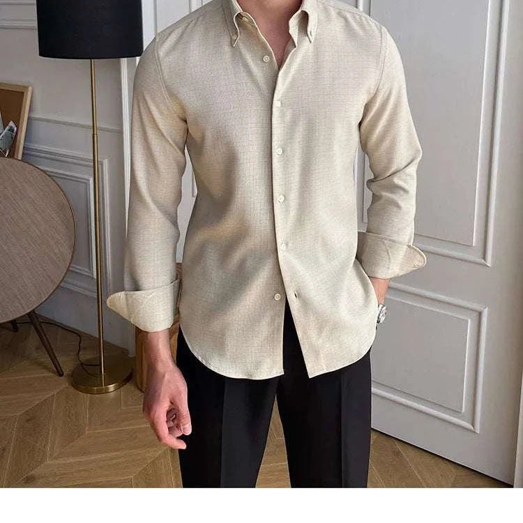 Office casual long - sleeve shirt - Antonios