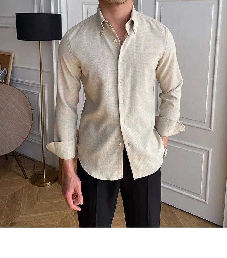 Office casual long - sleeve shirt - Antonios