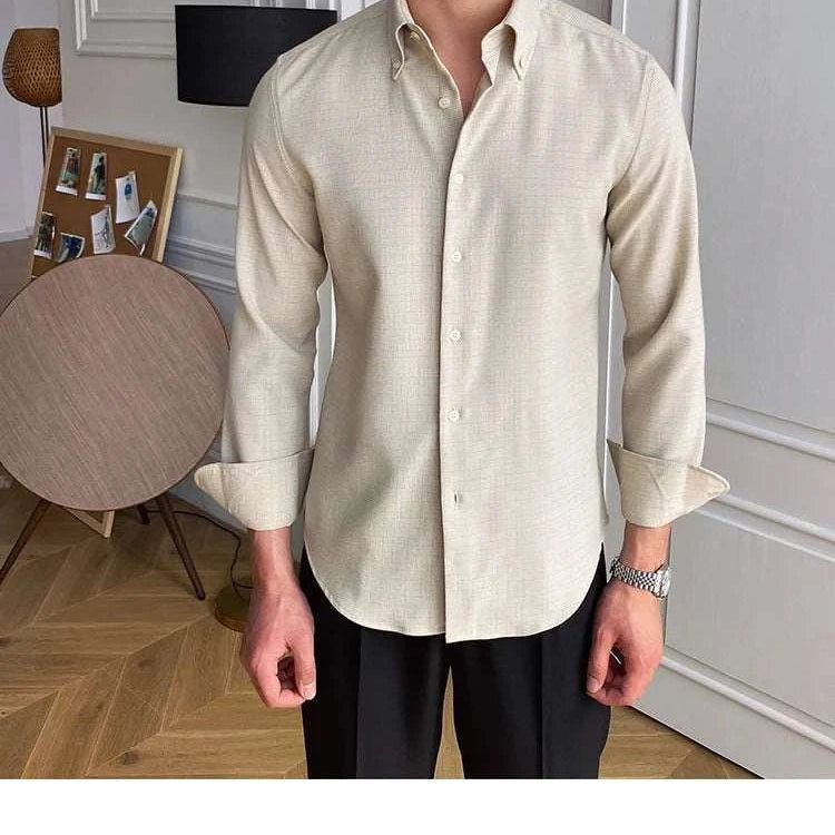 Office casual long - sleeve shirt - Antonios