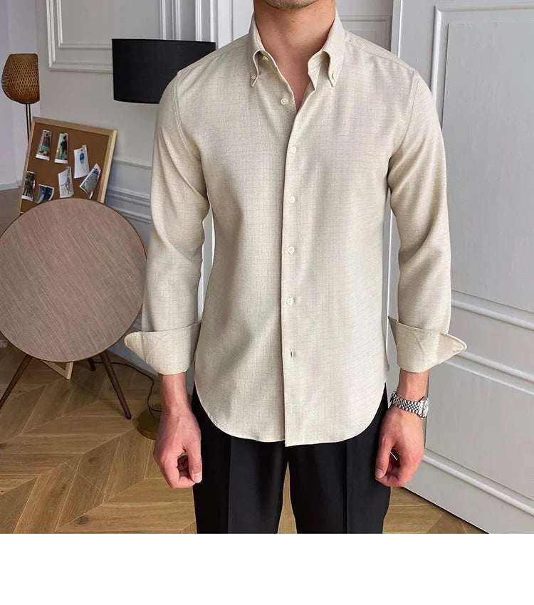Office casual long - sleeve shirt - Antonios
