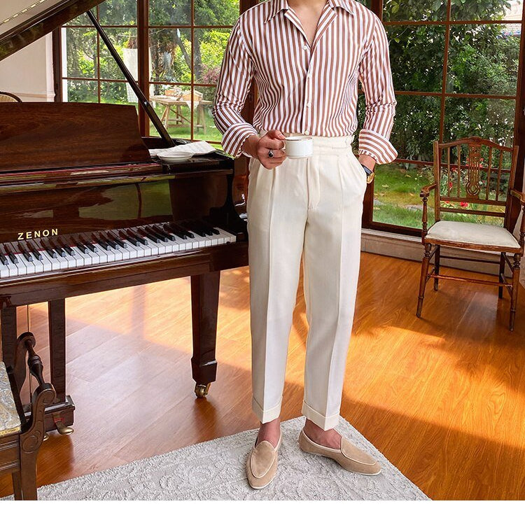 Office Formal Striped Shirt - Antonios