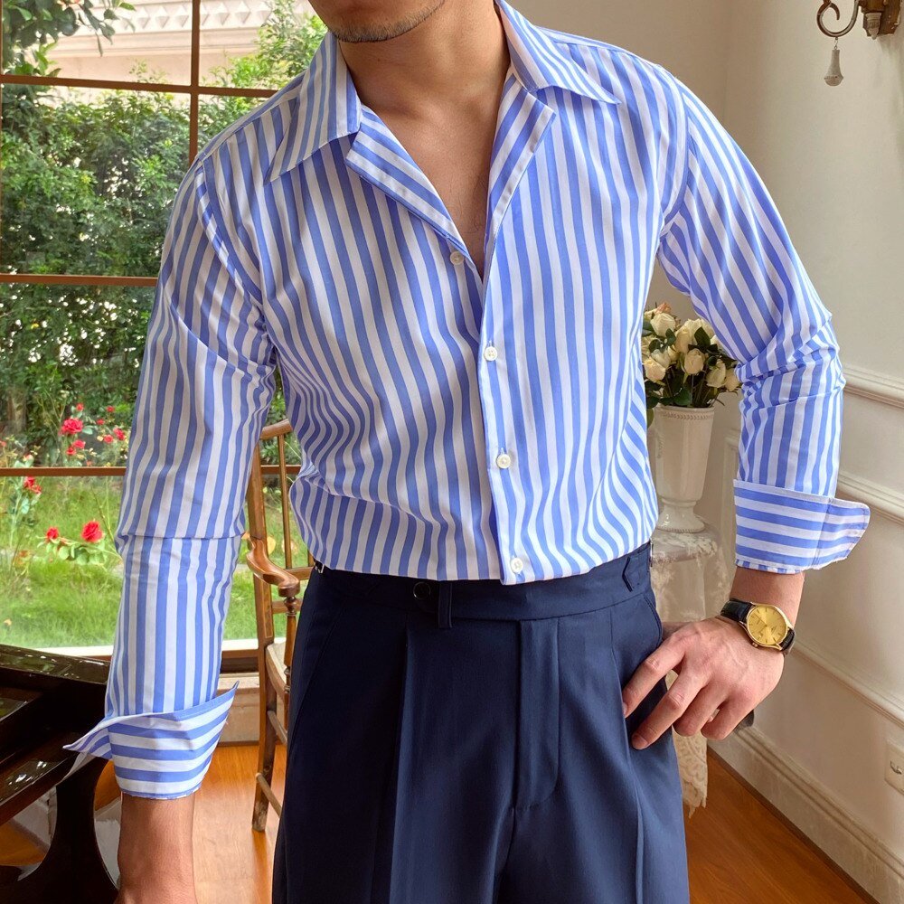 Office Formal Striped Shirt - Antonios