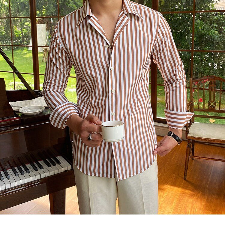 Office Formal Striped Shirt - Antonios