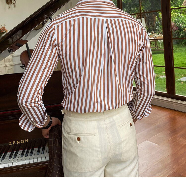 Office Formal Striped Shirt - Antonios