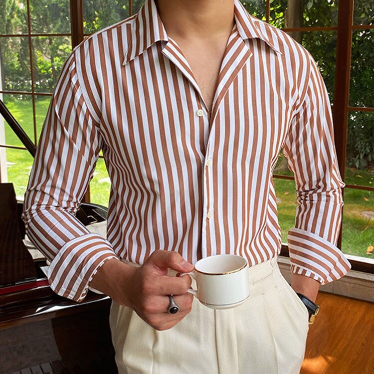 Office Formal Striped Shirt - Antonios