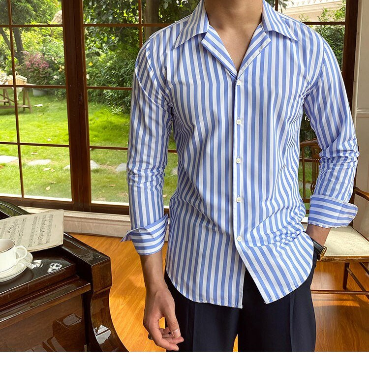 Office Formal Striped Shirt - Antonios