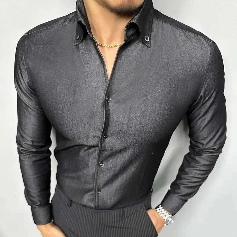 Office outfit suit long sleeve shirt - Antonios