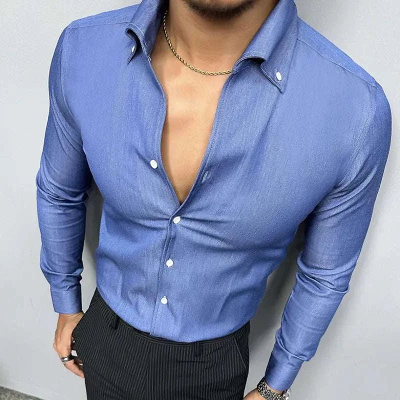 Office outfit suit long sleeve shirt - Antonios