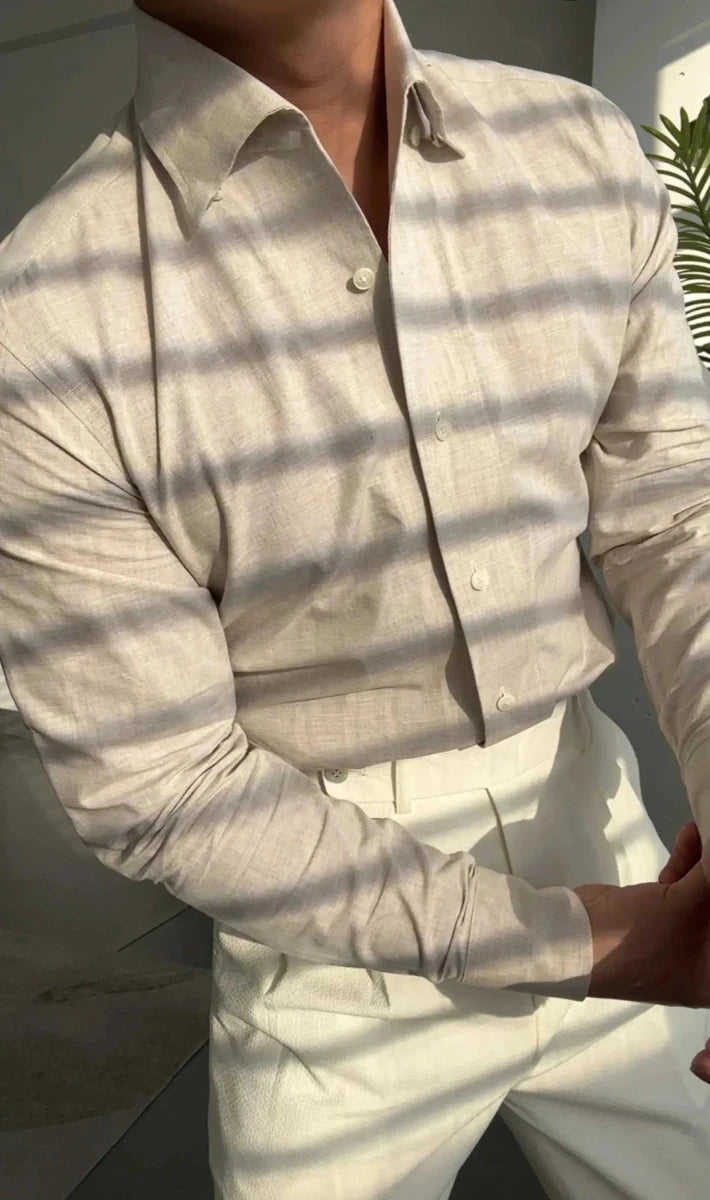 Office suit long sleeve shirt - Antonios