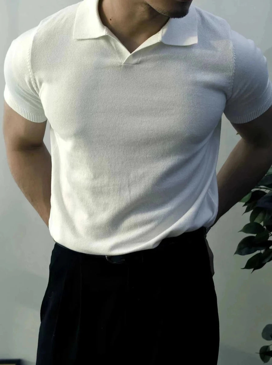 Old money american polo t-shirt - Antonios