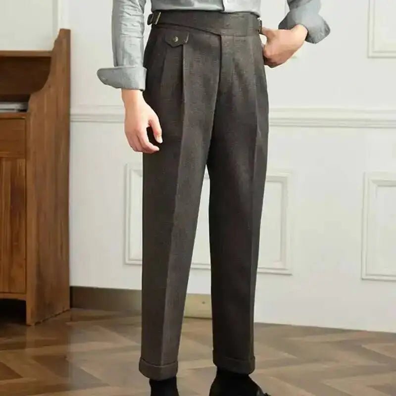 Old money autumn straight pants - Antonios