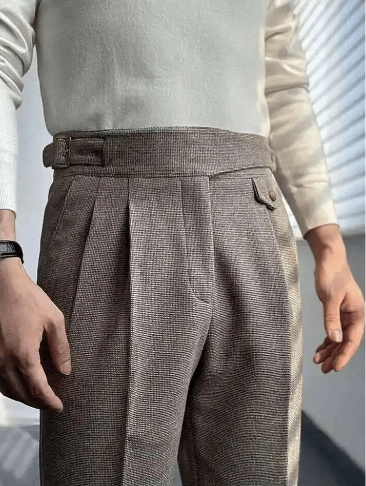 Old money autumn straight pants - Antonios