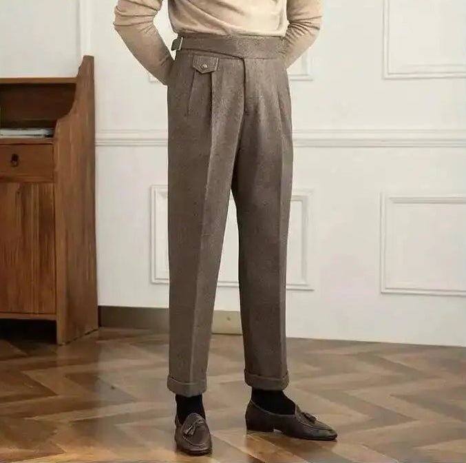 Old money autumn straight pants - Antonios