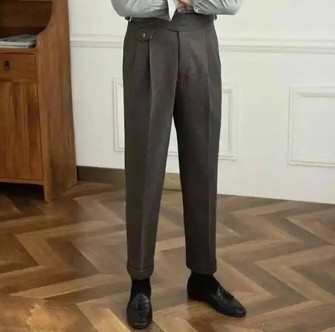 Old money autumn straight pants - Antonios