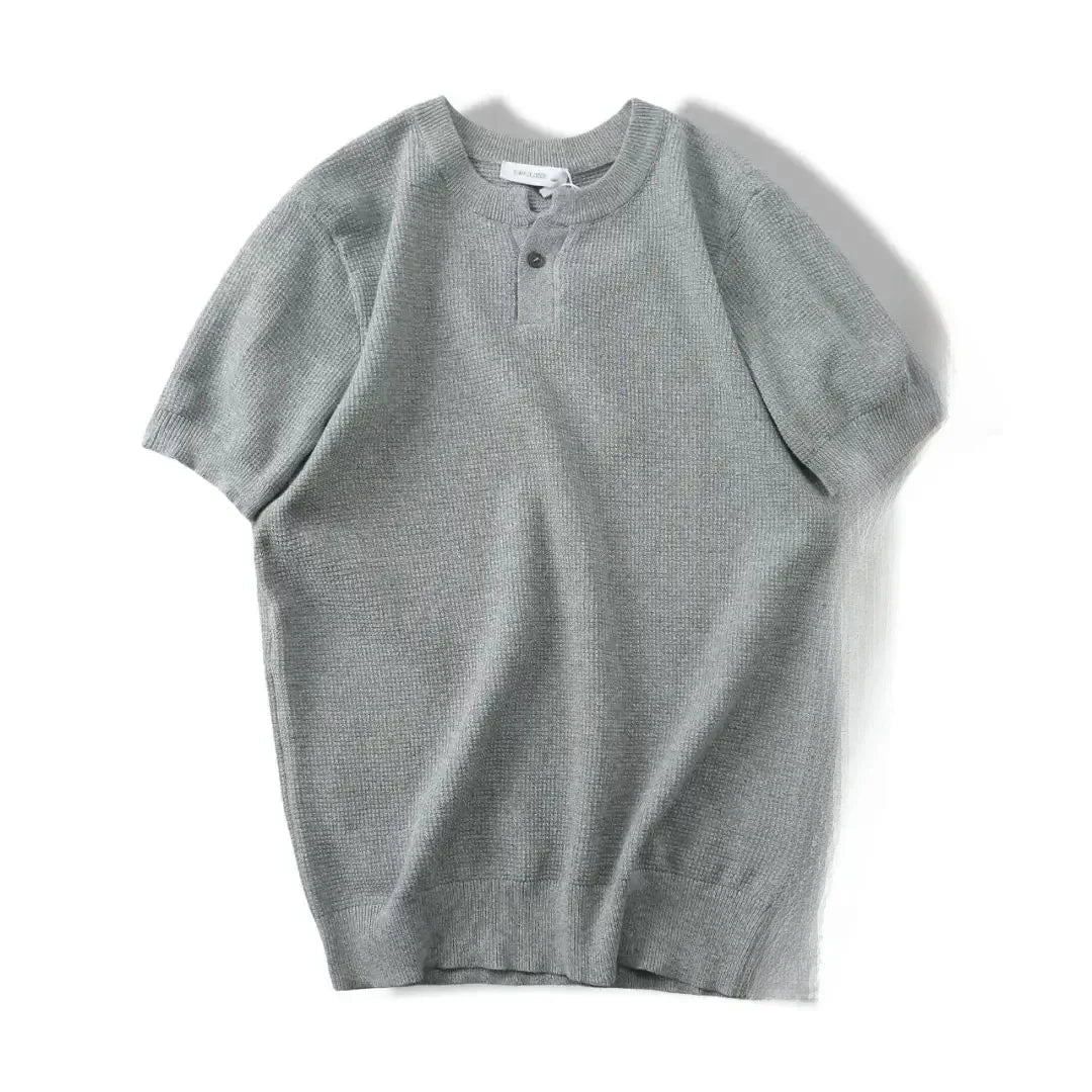 Old money casual elegant polo t-shirt - Antonios