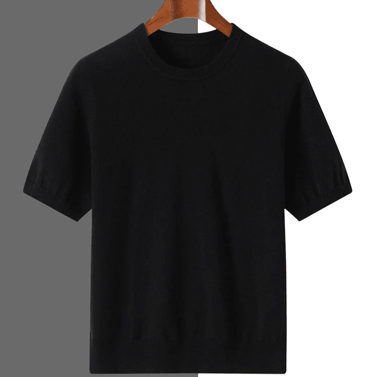 Old money merino wool t-shirt - Antonios