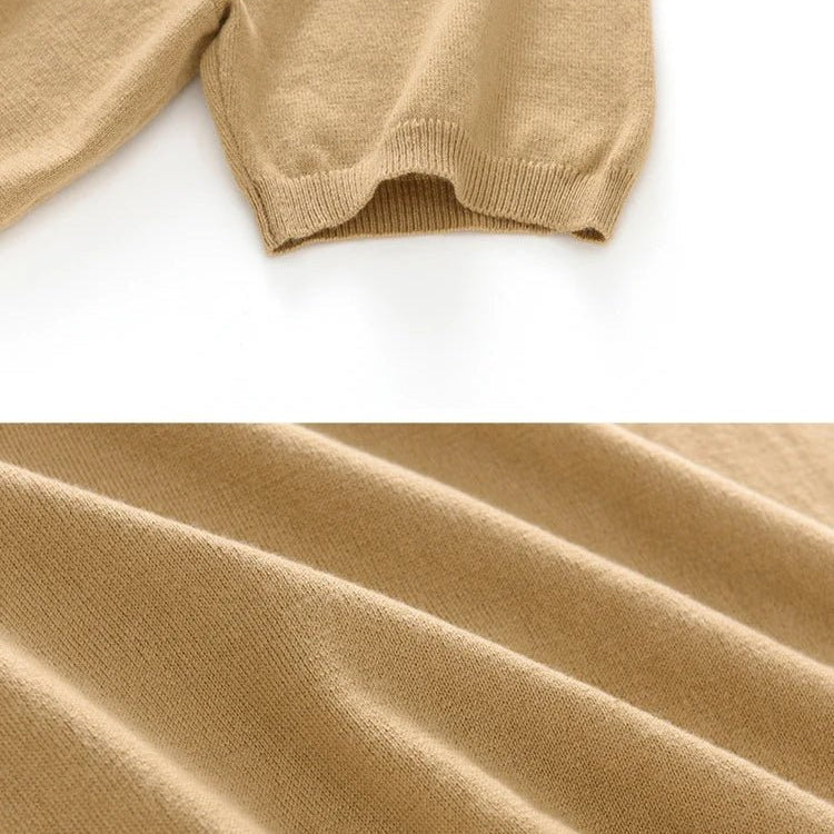 Old money merino wool t-shirt - Antonios