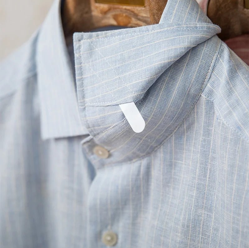 Old money striped linen shirt - Antonios