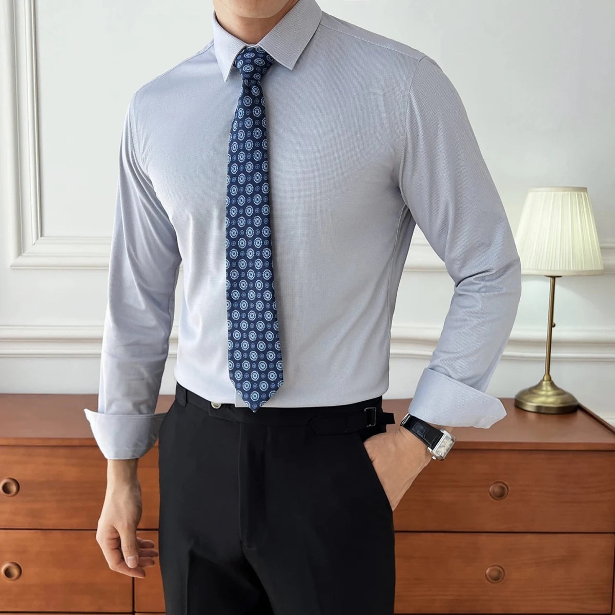 Old Money style business shirt - Antonios