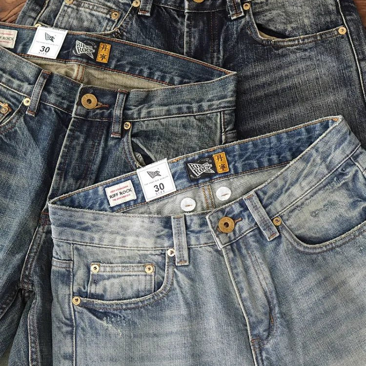 Old money washed jeans - Antonios