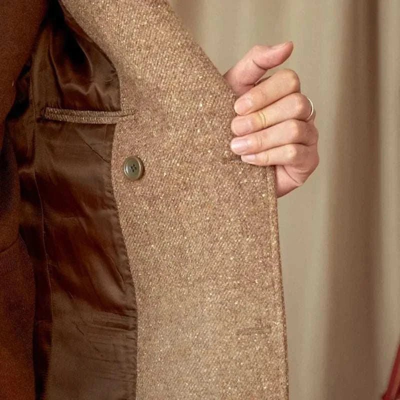 Old money wool premium coat - Antonios