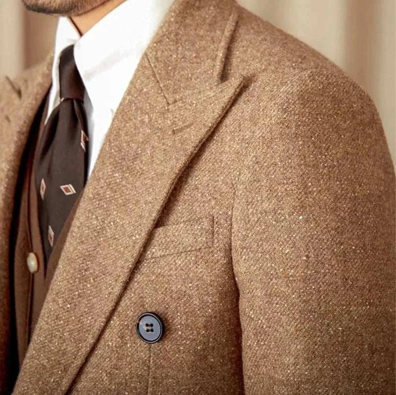 Old money wool premium coat - Antonios