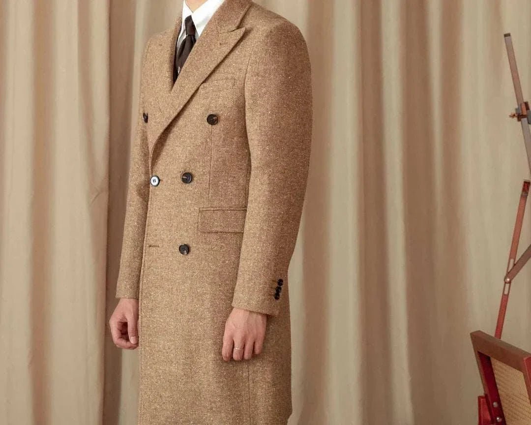 Old money wool premium coat - Antonios