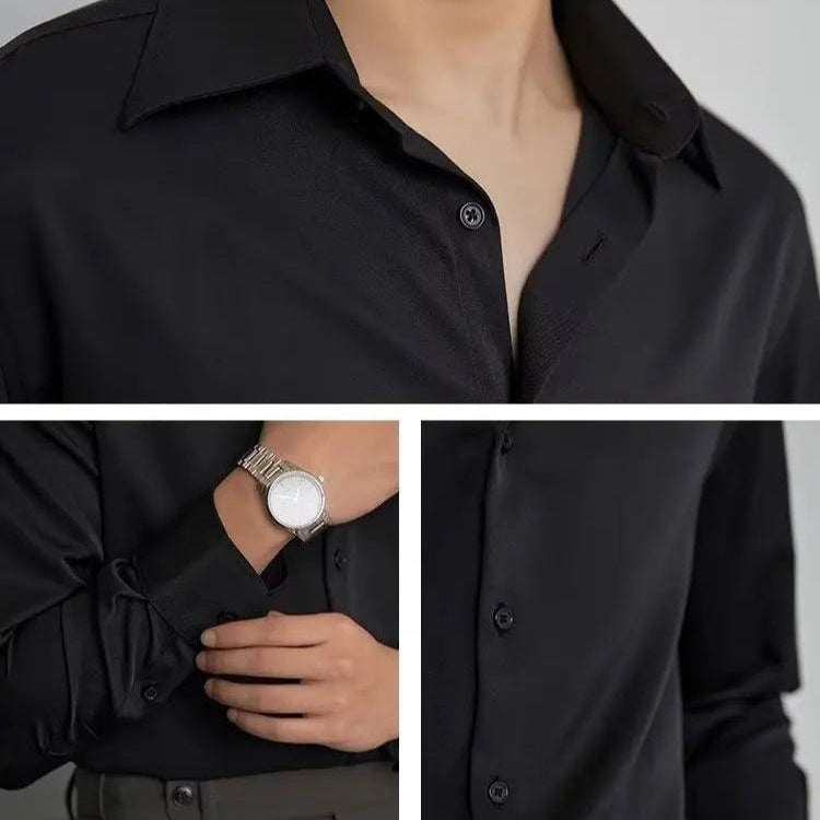 Oversized Korean shirt chic autumn fashion - Antonios