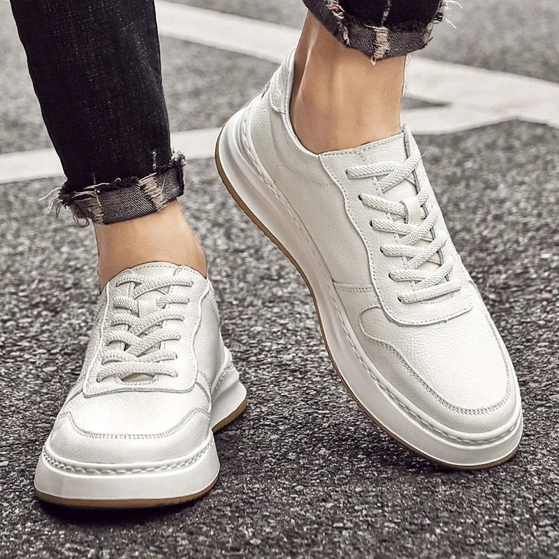 Oxford leather work shoes - Antonios