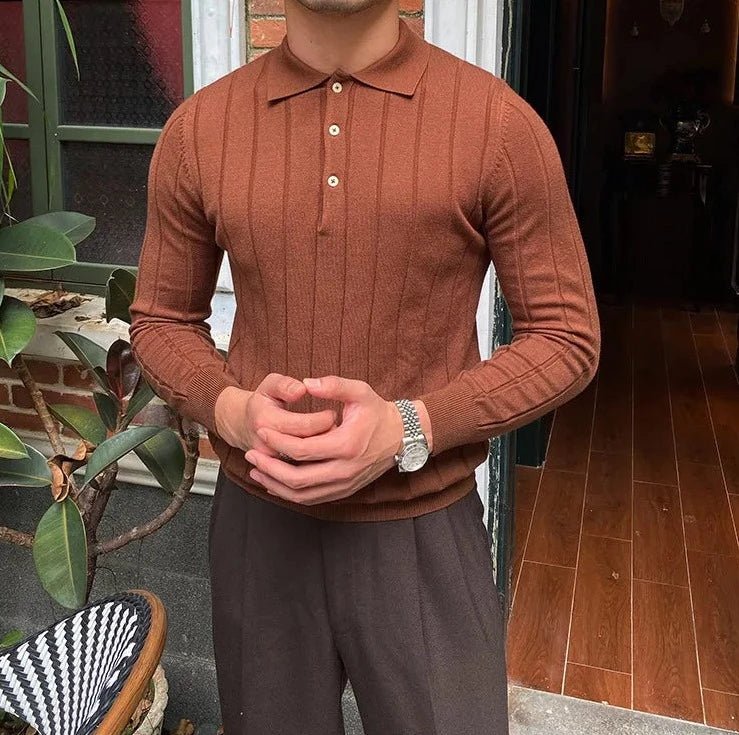 Oxford polo sweater - Antonios