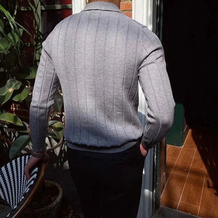 Oxford polo sweater - Antonios