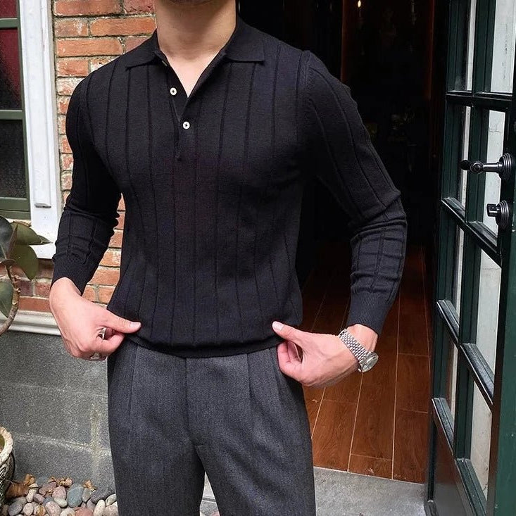 Oxford polo sweater - Antonios