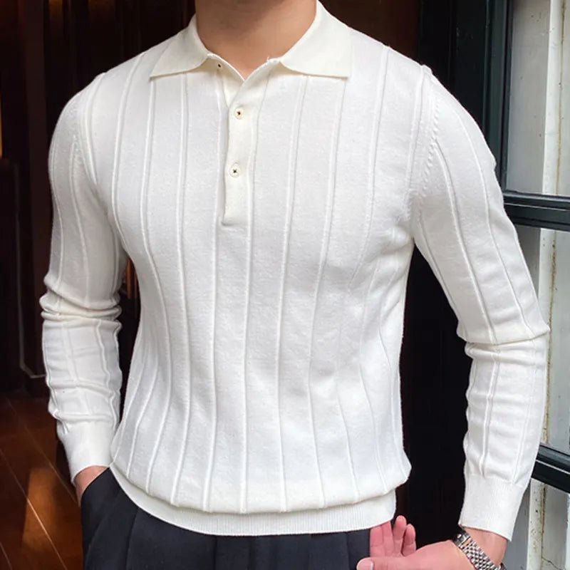 Oxford polo sweater - Antonios