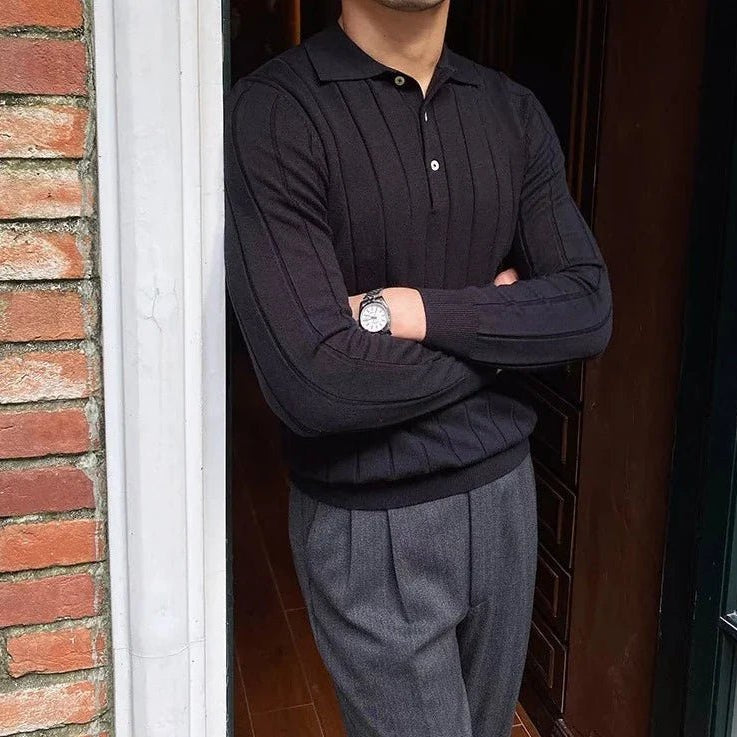 Oxford polo sweater - Antonios