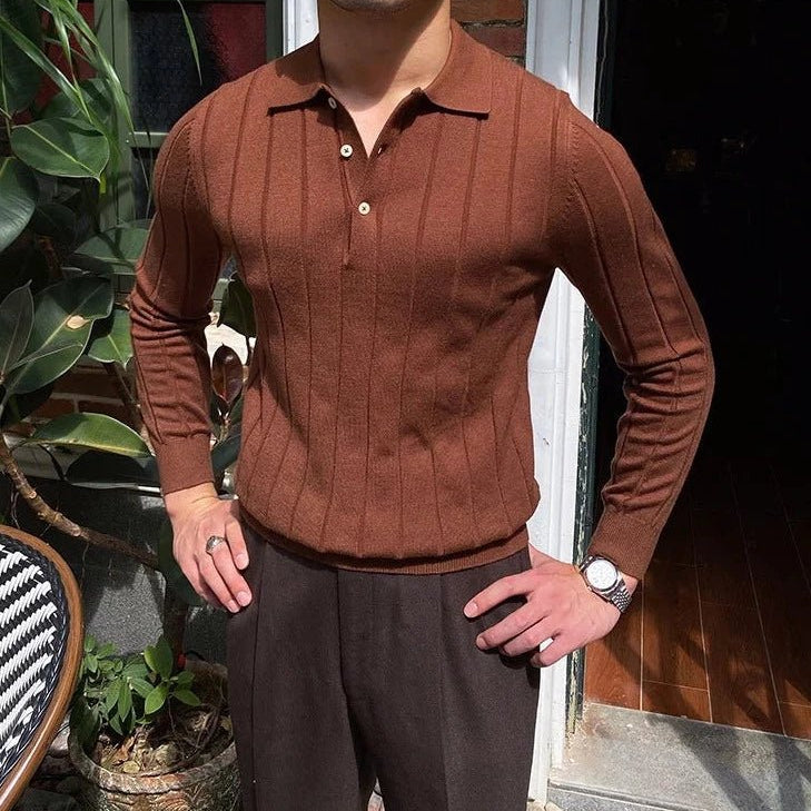 Oxford polo sweater - Antonios