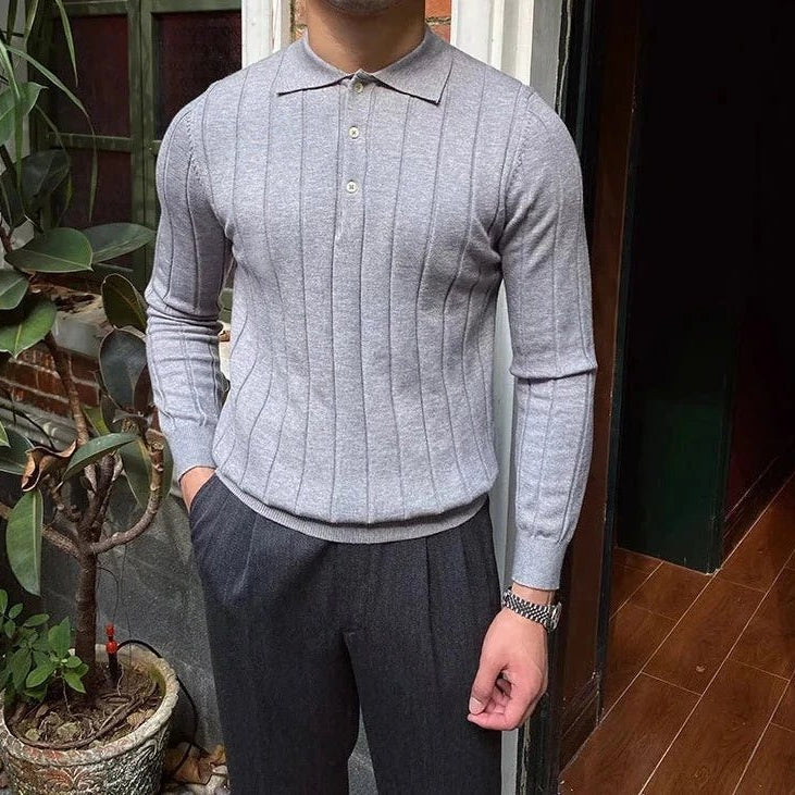 Oxford polo sweater - Antonios