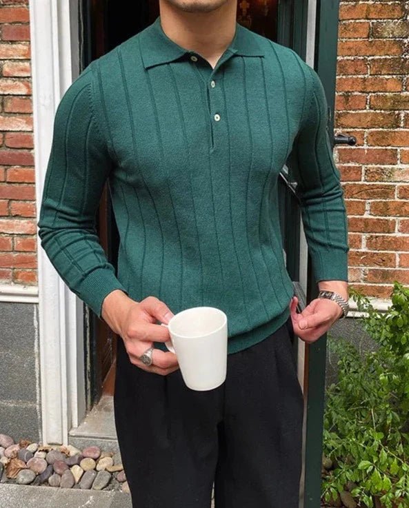 Oxford polo sweater - Antonios