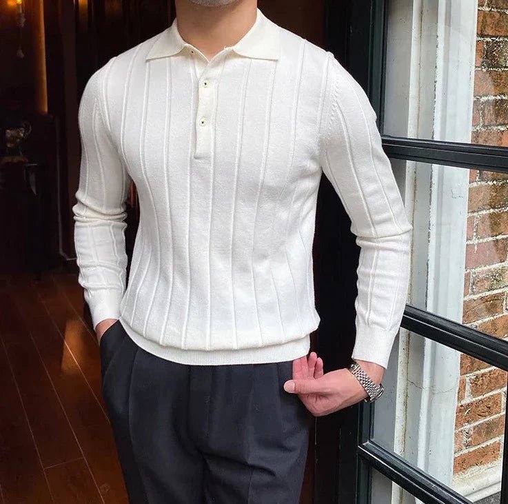 Oxford polo sweater - Antonios