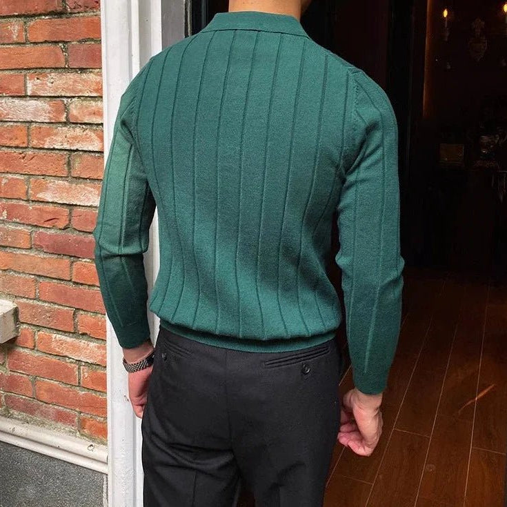 Oxford polo sweater - Antonios