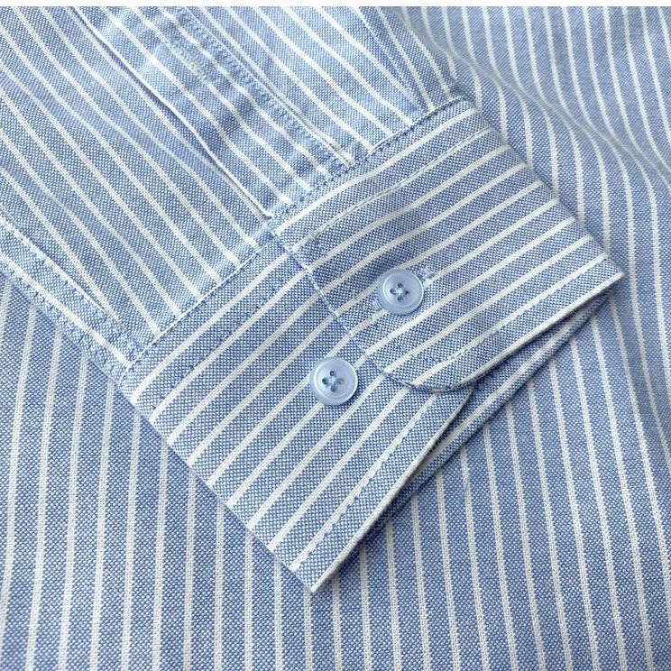Oxford striped office shirt - Antonios