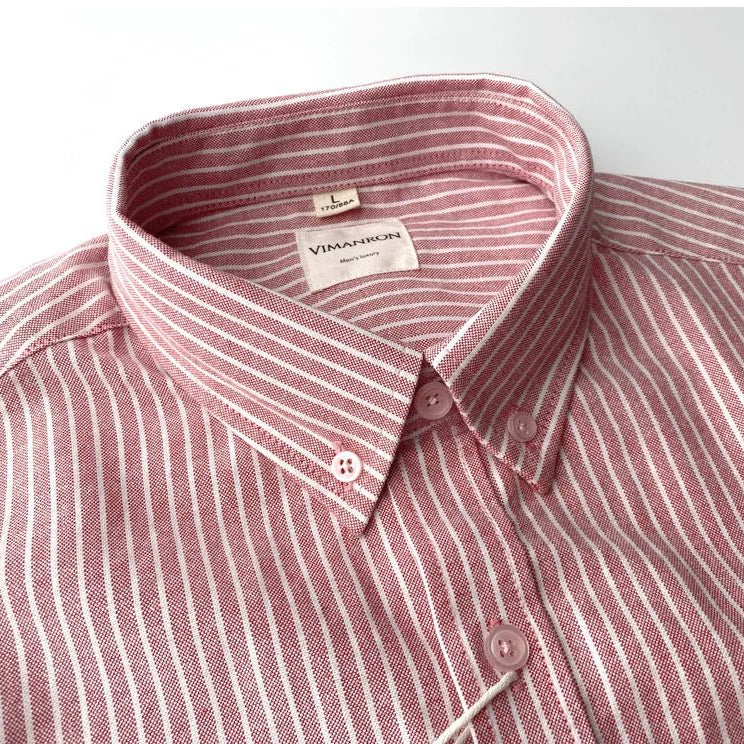 Oxford striped office shirt - Antonios