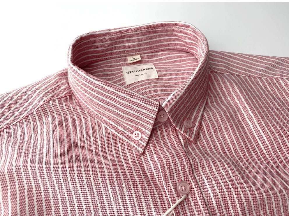 Oxford striped office shirt - Antonios