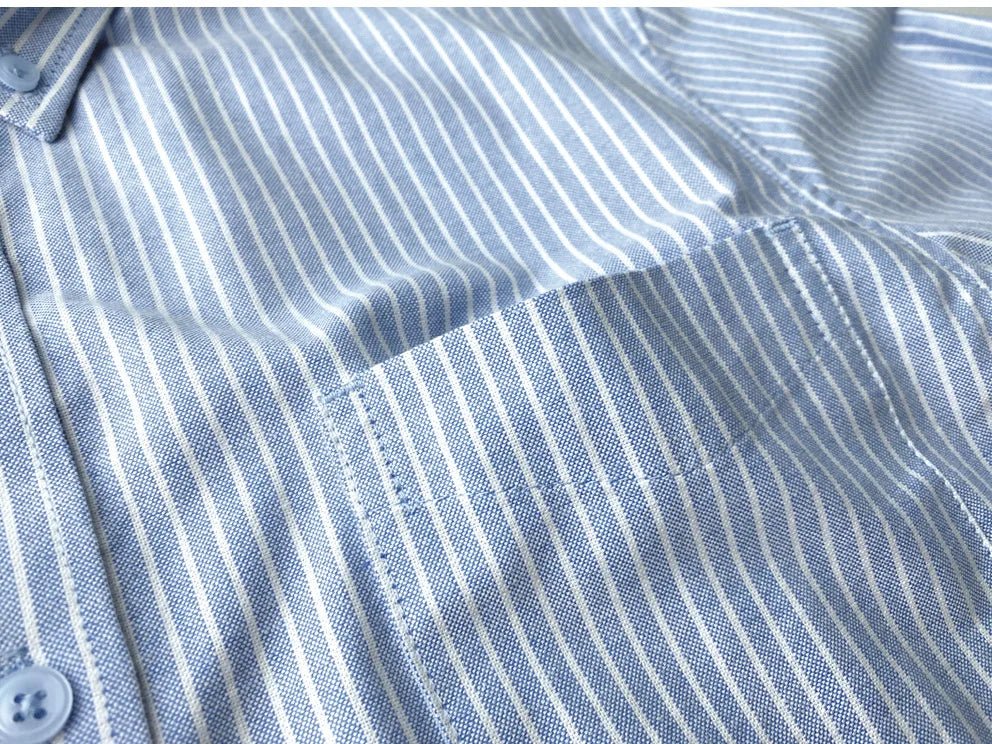 Oxford striped office shirt - Antonios