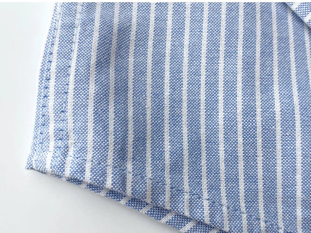 Oxford striped office shirt - Antonios