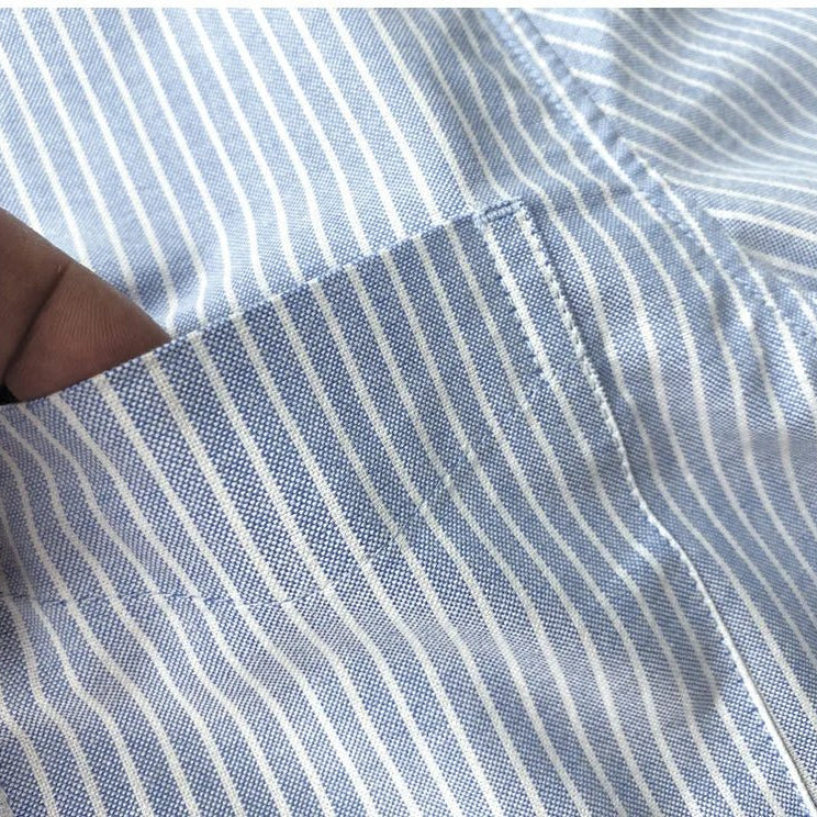 Oxford striped office shirt - Antonios